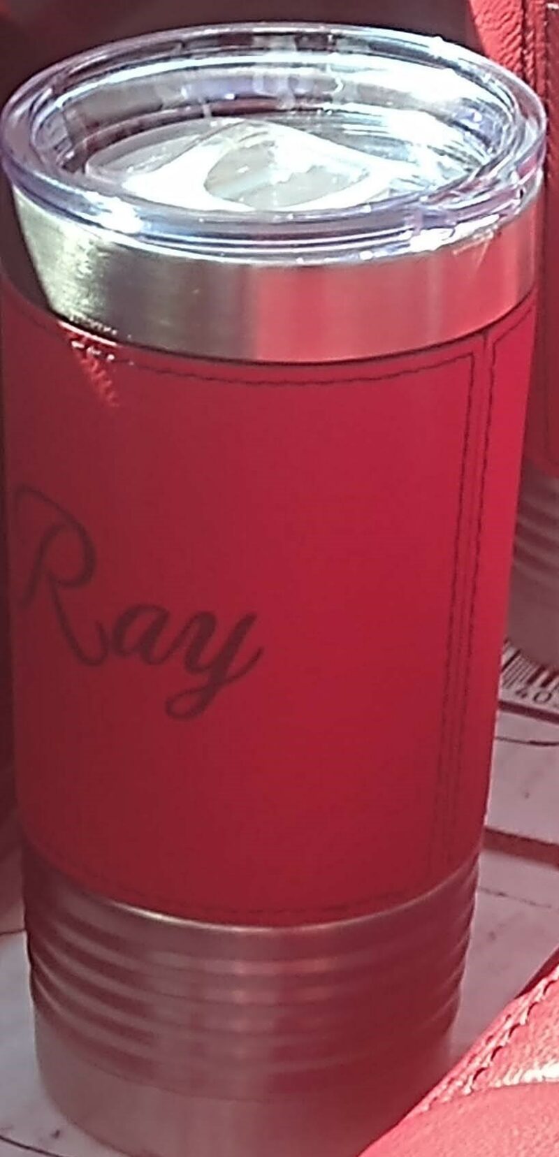 Custom Leatherette Polar 12 oz. tumbler