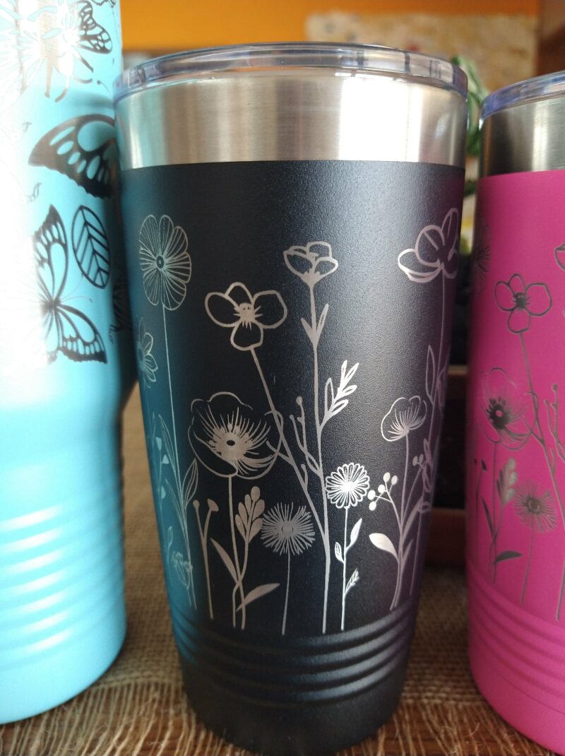 Summer Gardens and Summer Drinks 20 oz. Polar Camel Tumblers