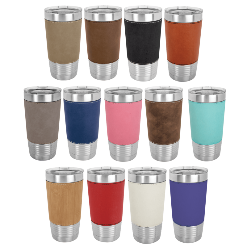 Custom Leatherette Polar 12 oz. tumbler