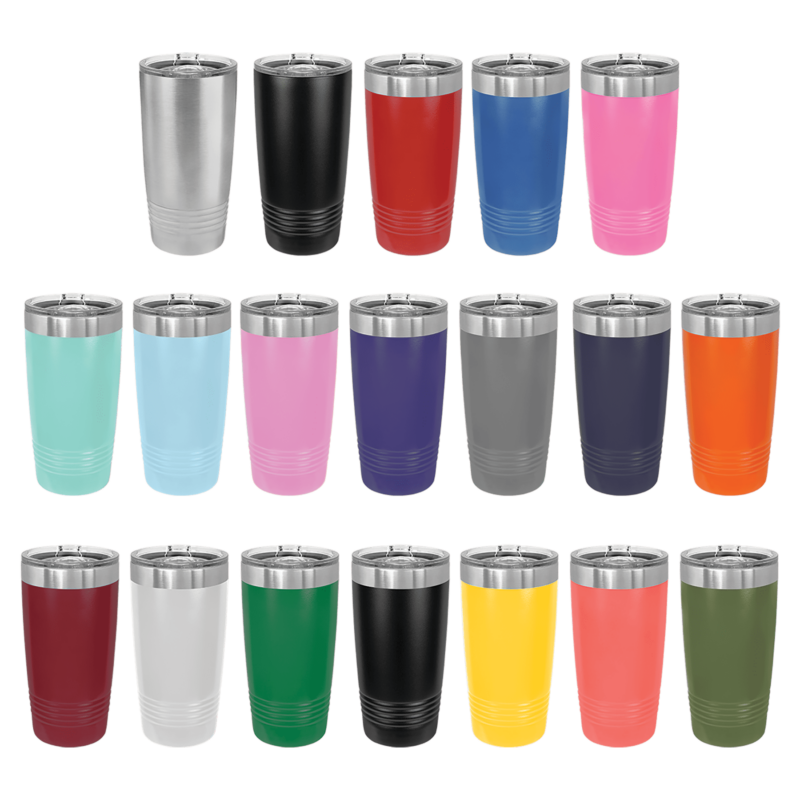 Summer Gardens and Summer Drinks 20 oz. Polar Camel Tumblers